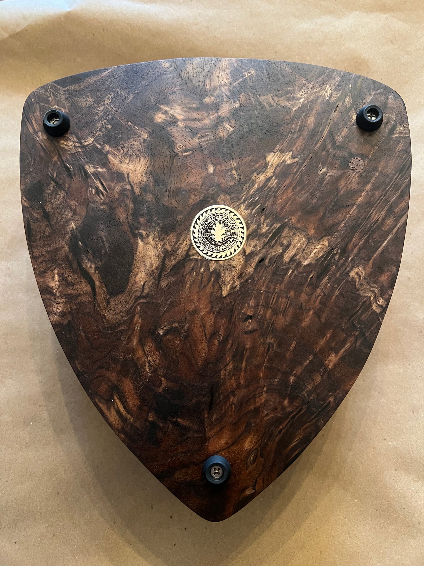 Custom Lambo Walnut Ashtray