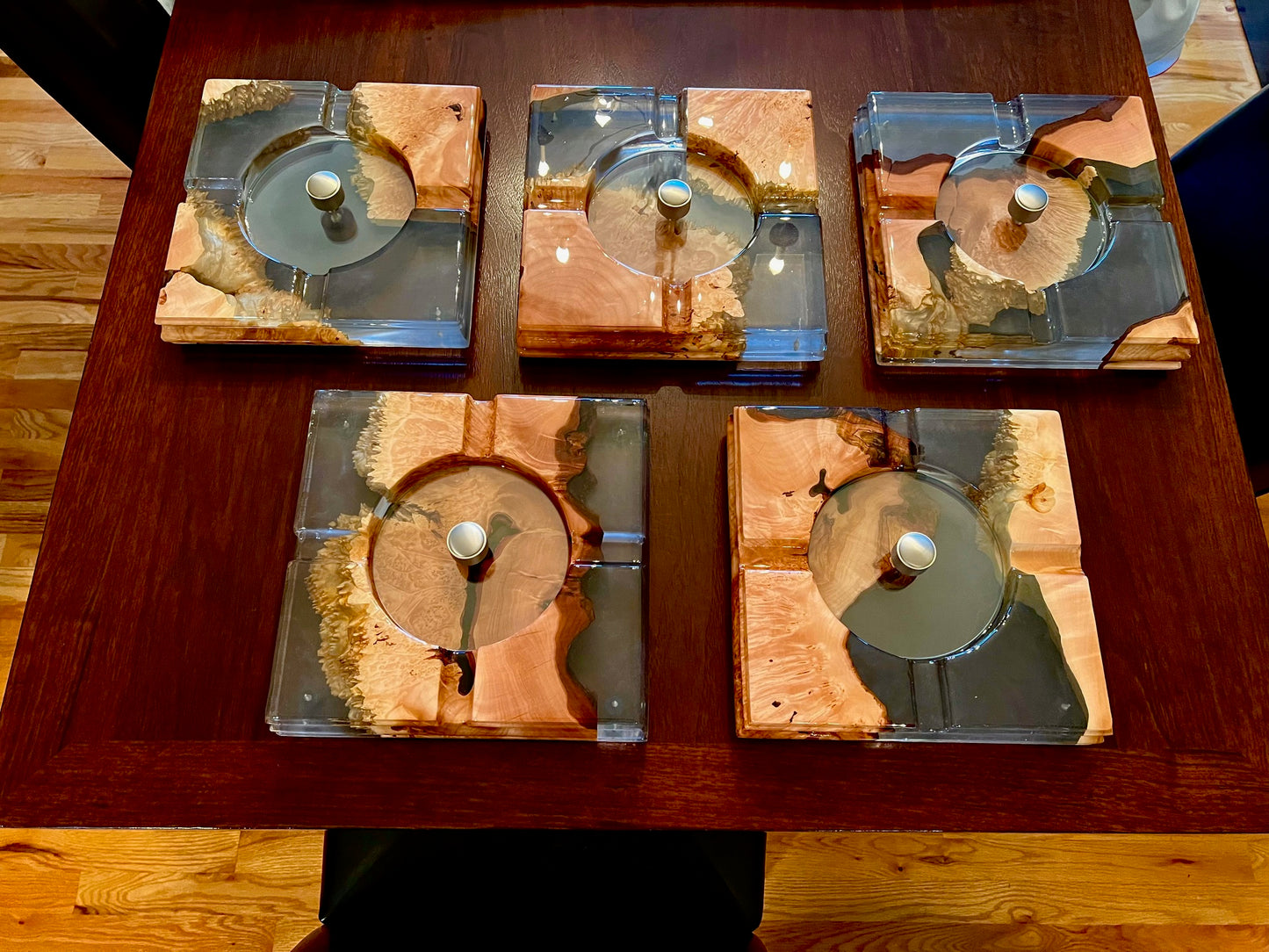 Luxury Cigar Ashtray 11" x 11" x 2”