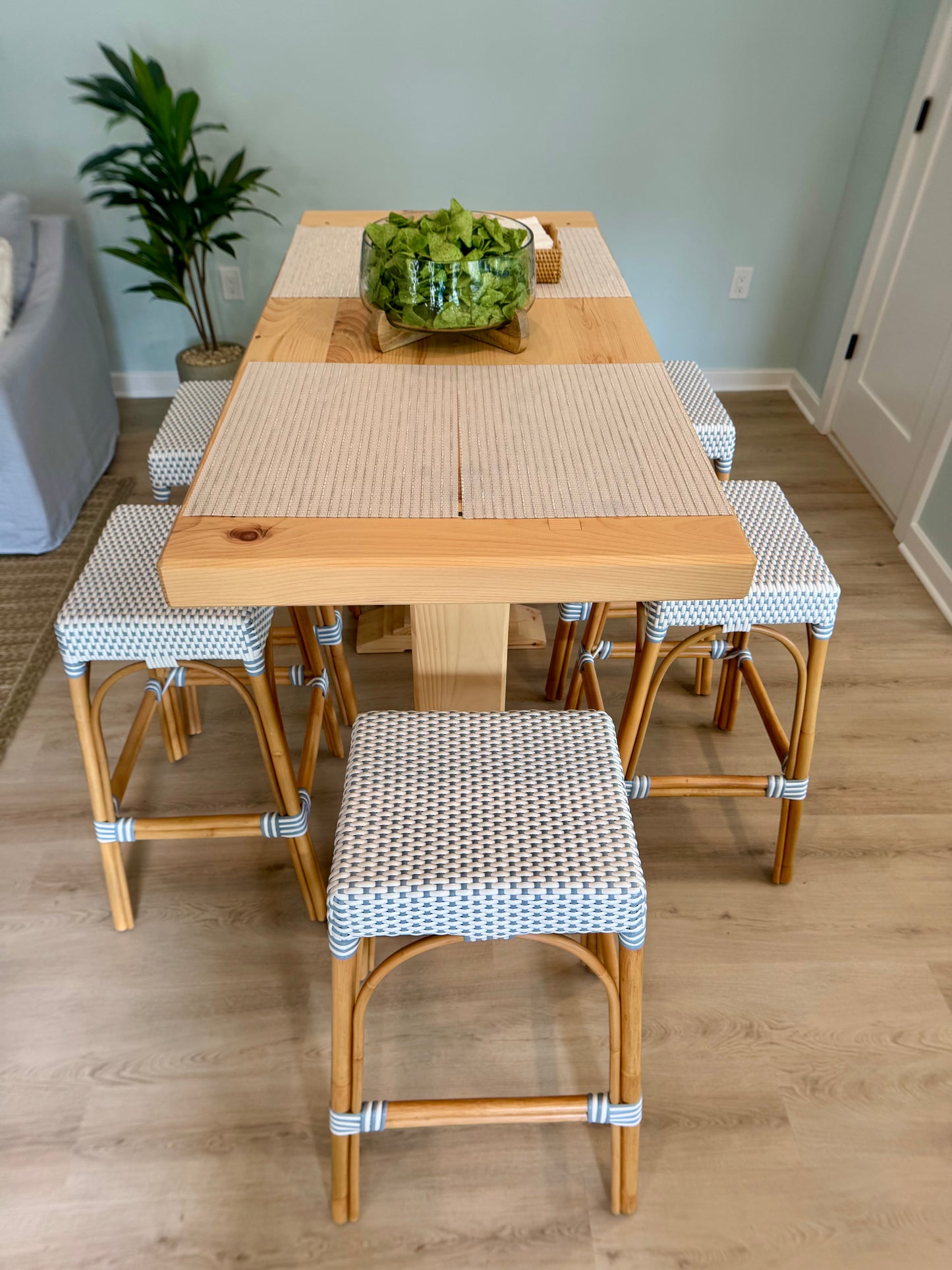 High Top Reclaimed Pine Table