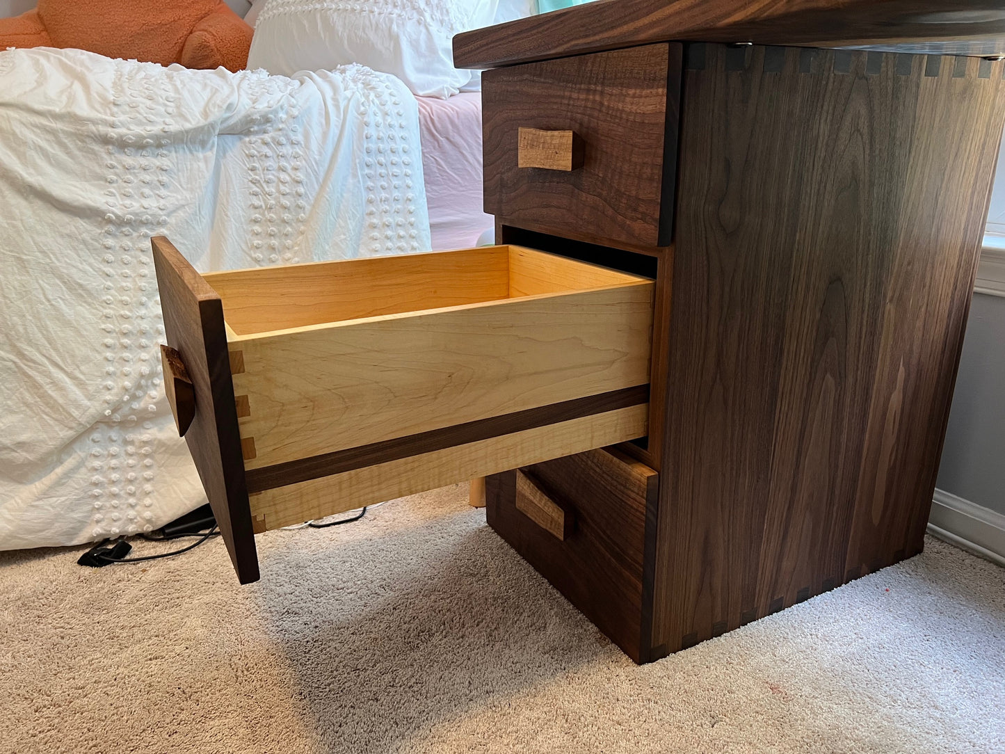 American Black Walnut River Desk